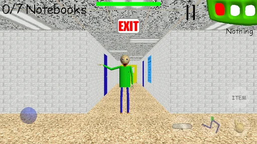 Gameplay screenshot 1 from Baldi's Basics Classic - Strategy game